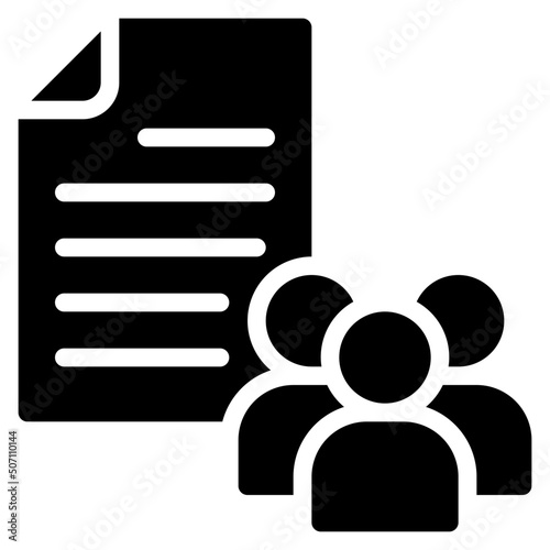 Group Copywriting Icon