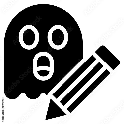 Ghost Writing Icon