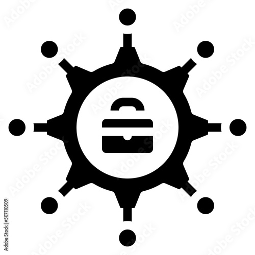 Outsourcing Icon