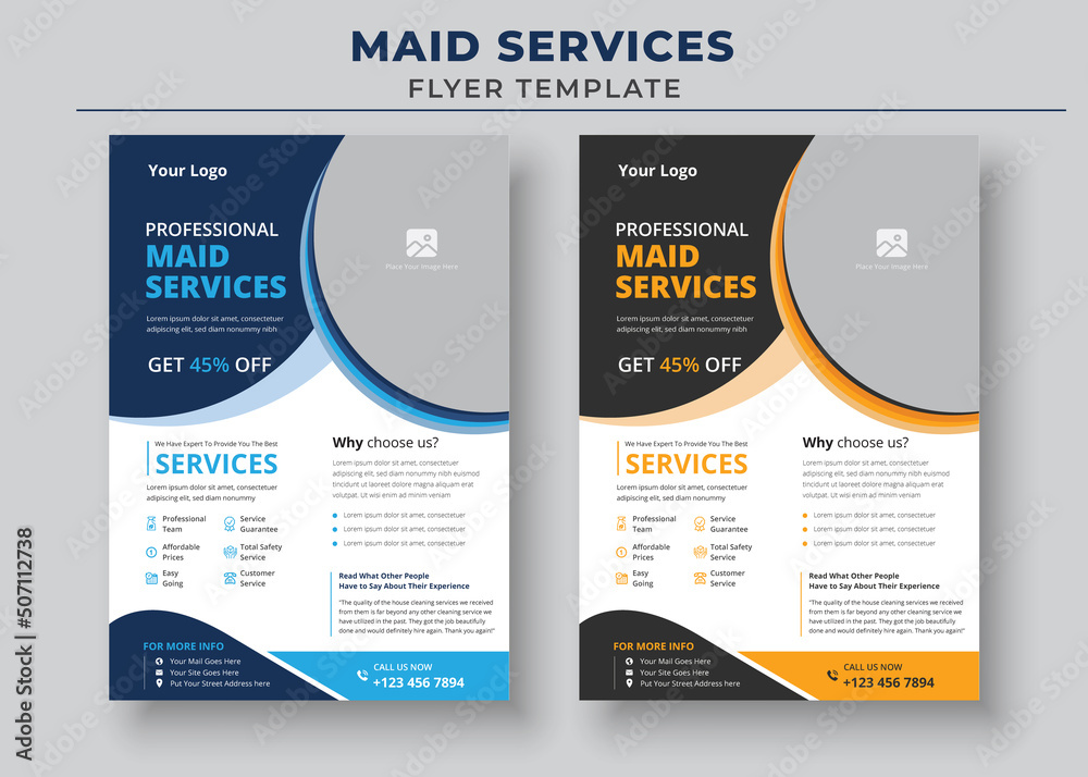 Professional Maid Service Maid Service Flyer Template Housekeeping Professional Maid Service Maid Service Flyer Template Housekeeping