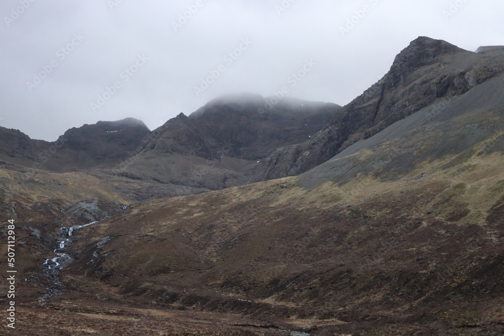 the Cuillin skye scotland highlands uk