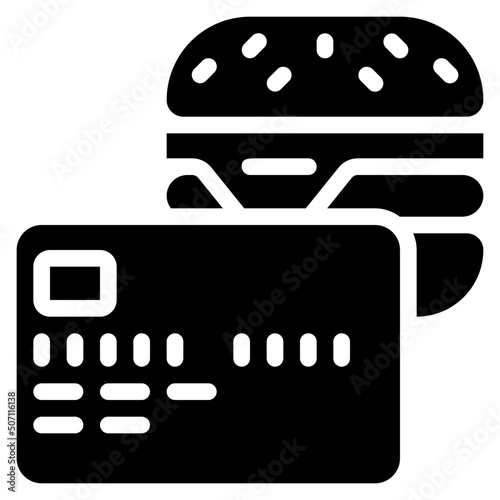 Pay For Burger Icon