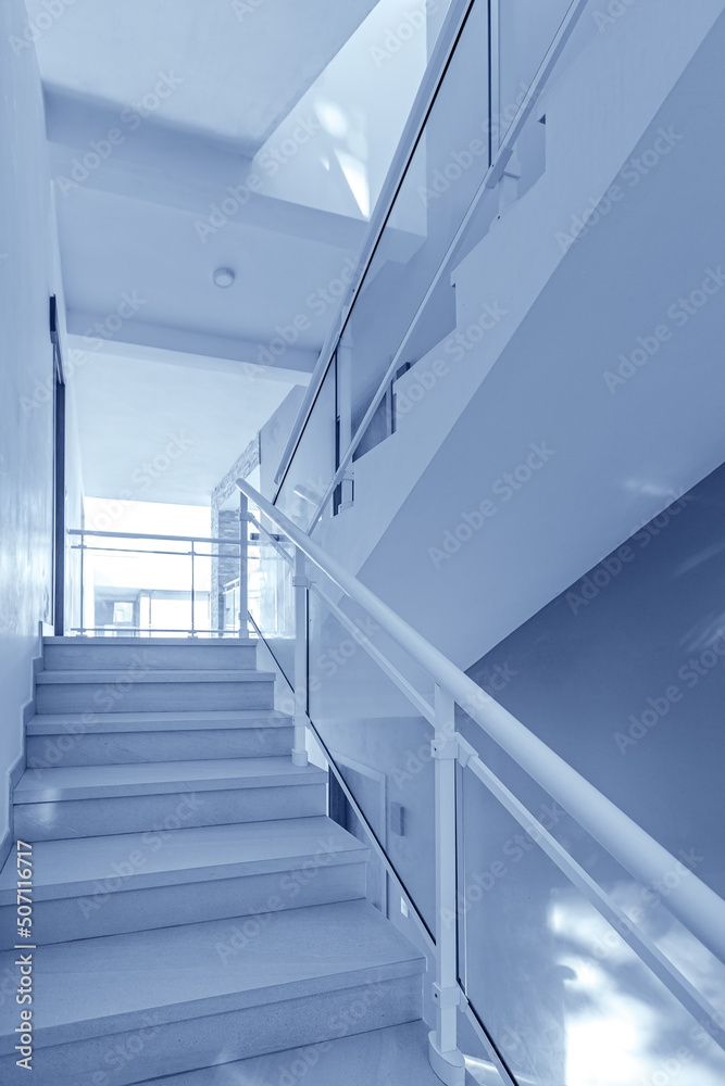 Obraz premium Building architecture with starways