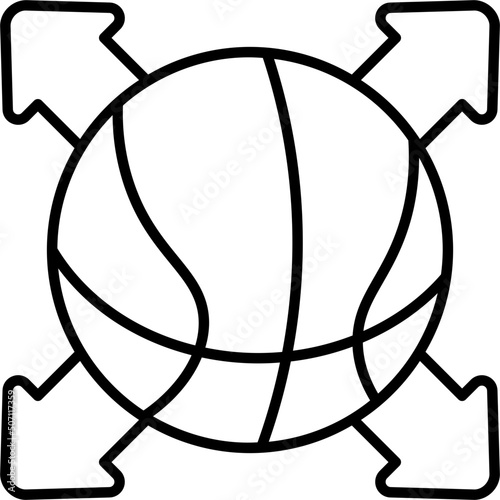 pass outline icon