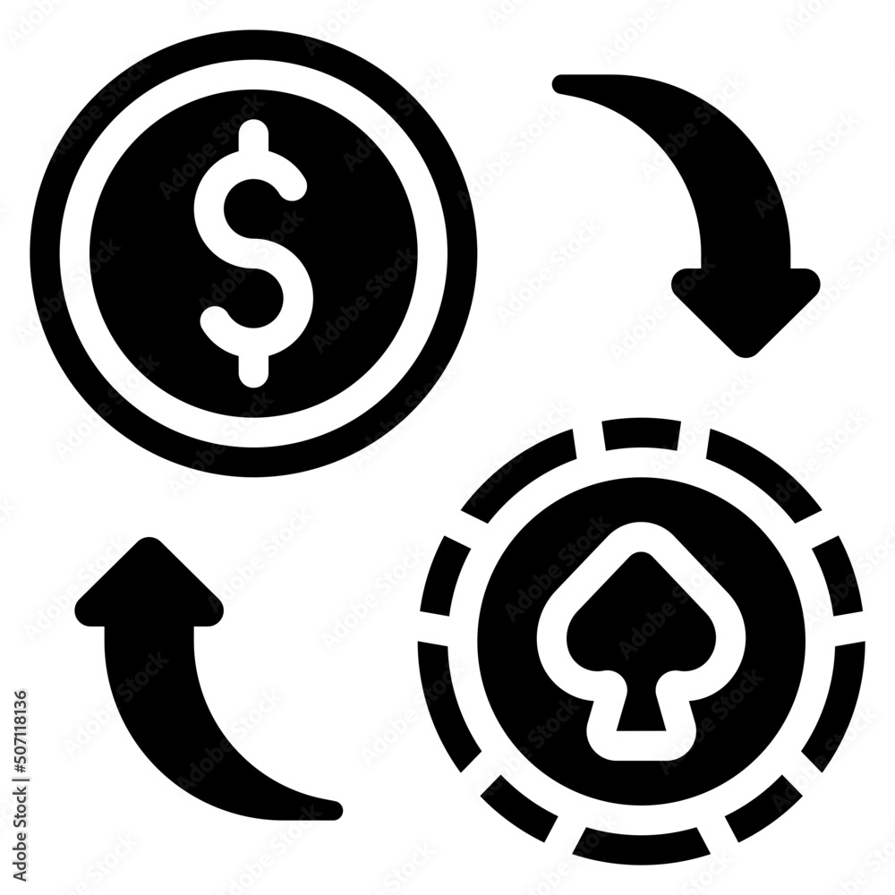 Gambling Exchange Icon Gambling Exchange Icon