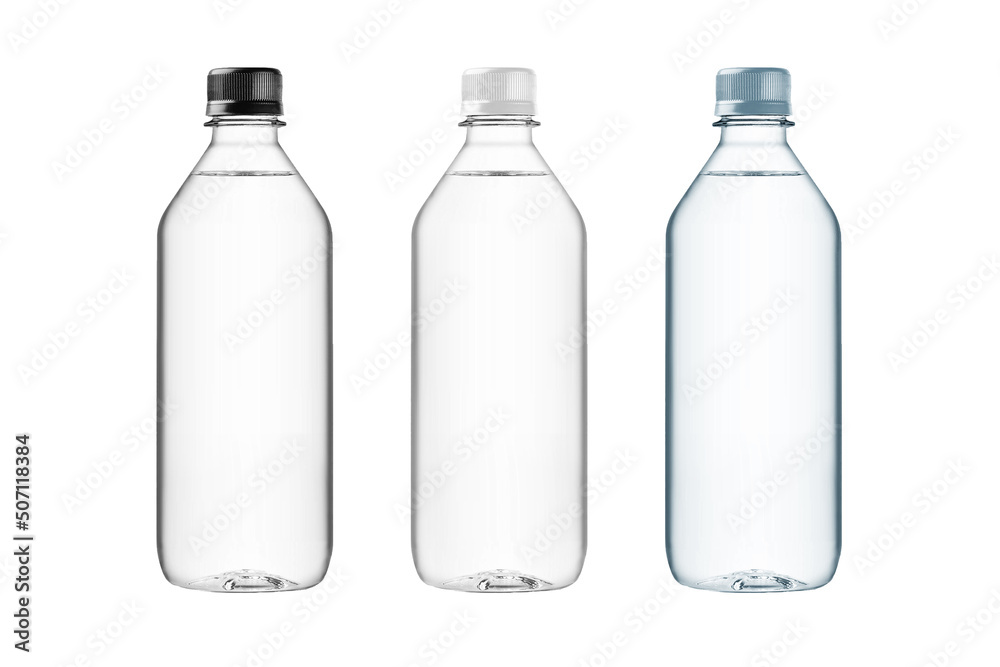 Collection of water bottle isolated on white background Collection of water bottle isolated on white background