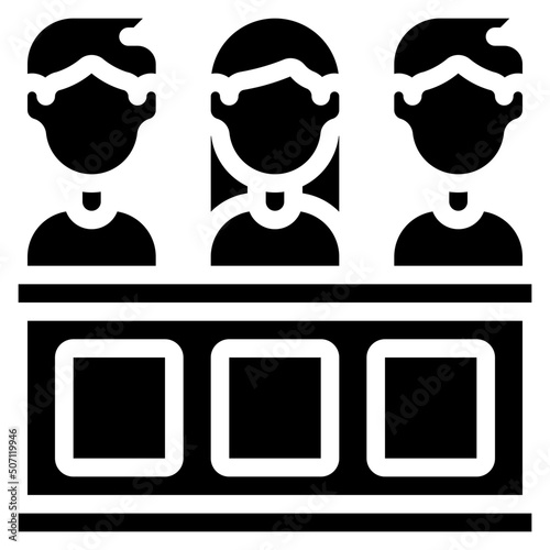 Jury Stand Icon