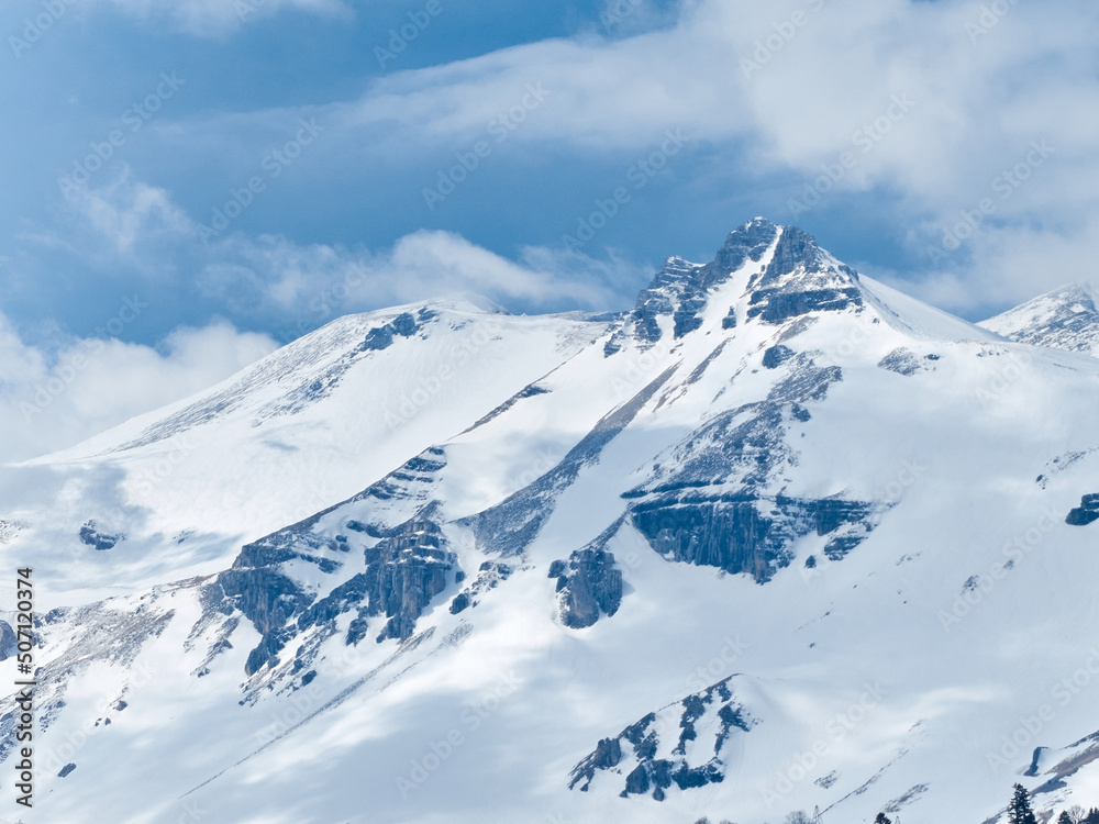Fototapeta premium Rocky Mountains. Mountain range.