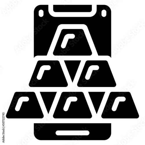 Mobile Gold Bars Icon
