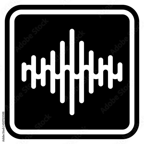 Sound Wave Logo Icon © Juicy Studios