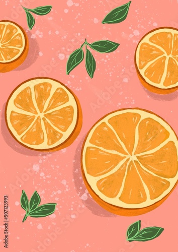 orange fruits