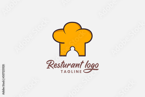 Restaurant logo Design Premium Vector Template for Restaurant Business. 