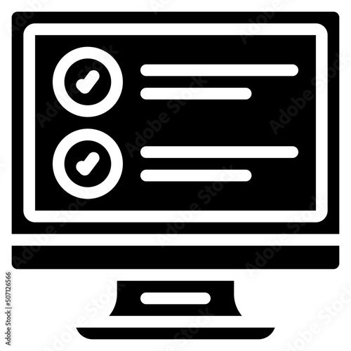Computer Objectives Icon