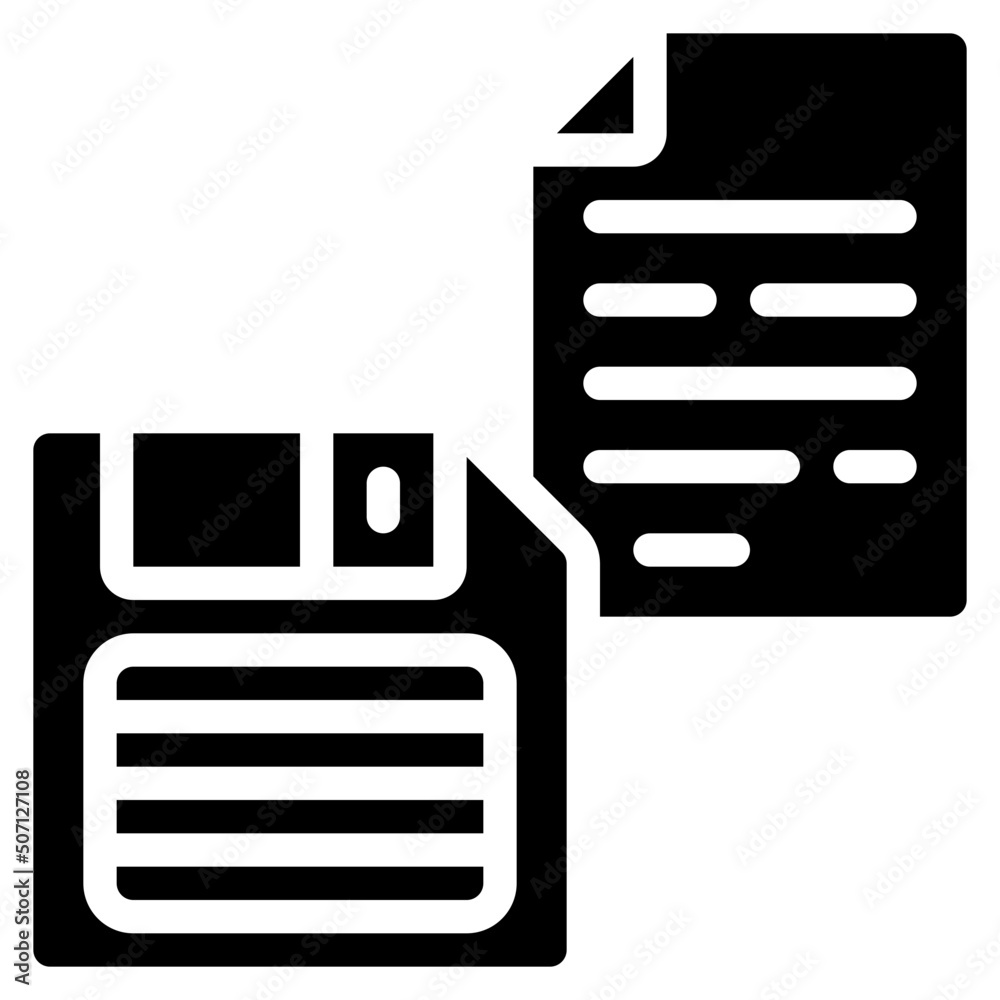 Save Document Icon Save Document Icon