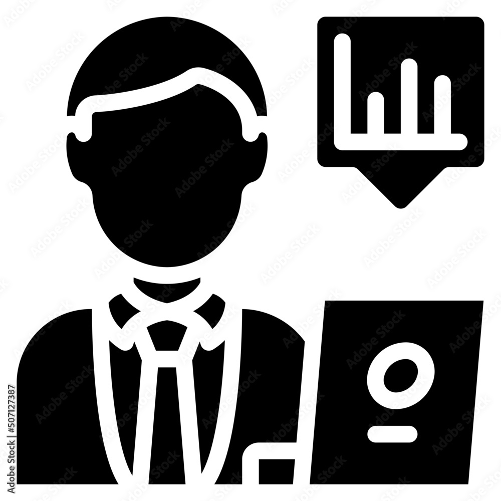 Male Analyst Icon