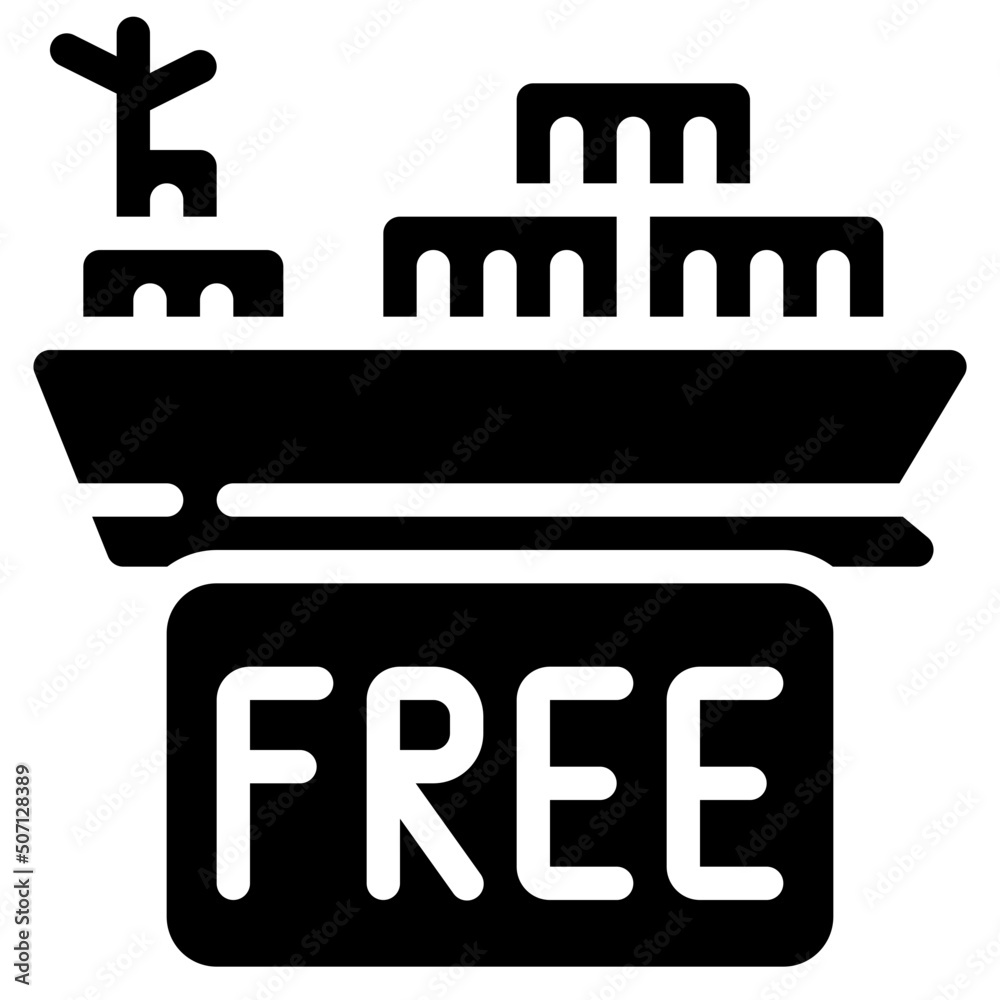 Free Shipping Icon Free Shipping Icon