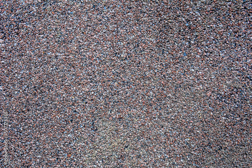 Leaf of granular ruberoid close up. Texture photo