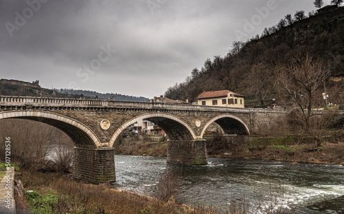 bridge in the village