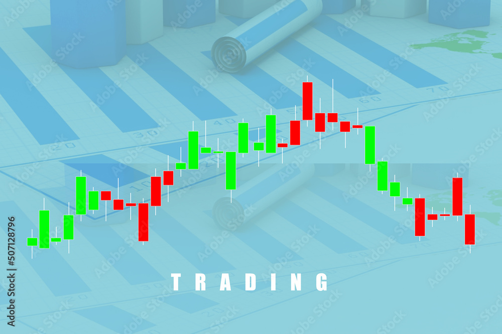 2d rendering Stock market online business concept. business Graph
2d rendering Stock market online business concept. business Graph