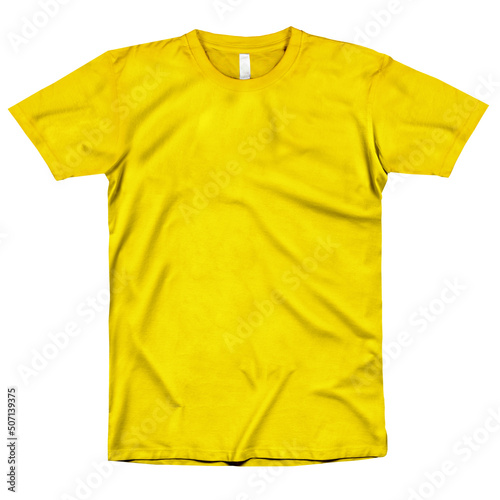 Grab this Fantastic Shirt Mockup In Blazing Yellow Color is a simple and modern blank template.