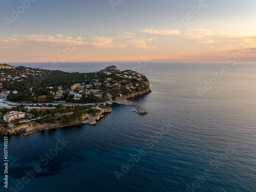 Aerial view from Drone of Mallorca Coastline (Spain, Balearic Island) © Enrico G. Agostoni