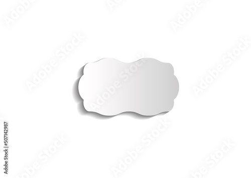 bubble speech  message vector illustration