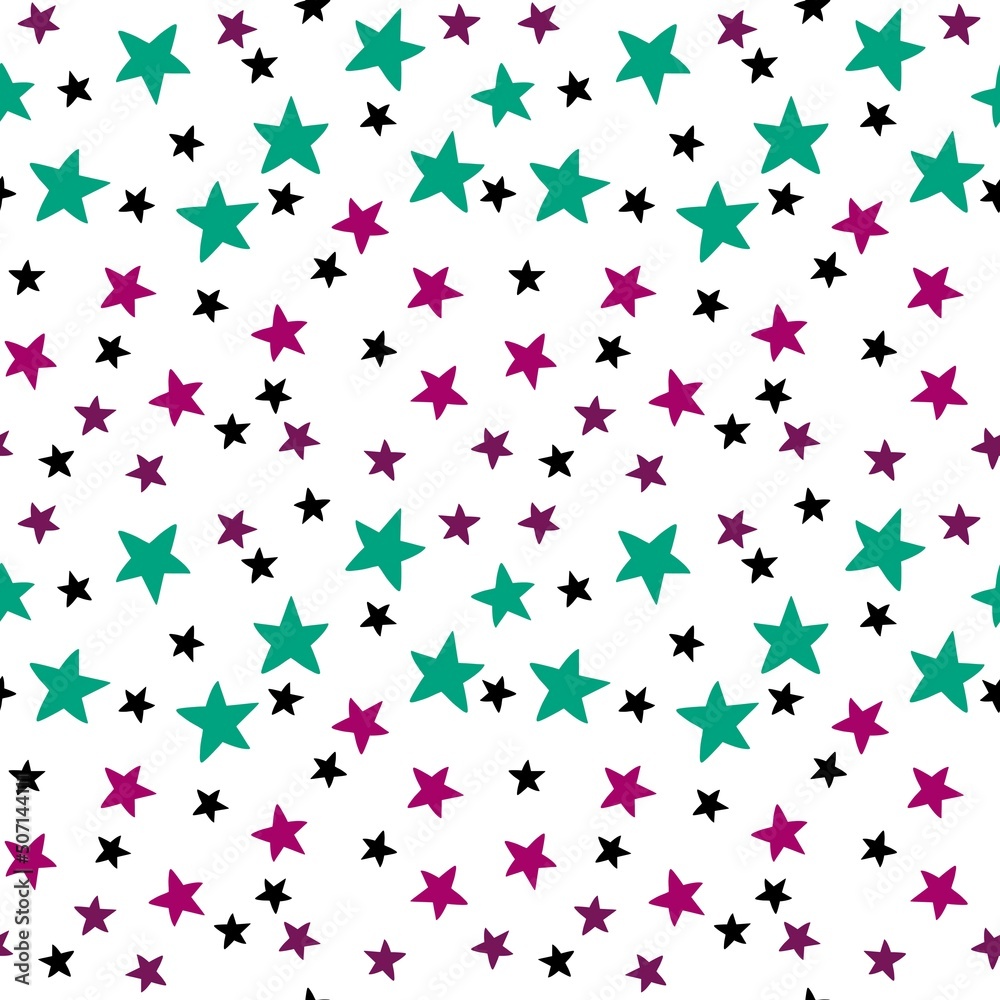 Kids seamless stars pattern for fabrics and textiles and packaging and gifts and wrapping paper and hobbies Kids seamless stars pattern for fabrics and textiles and packaging and gifts and wrapping paper and hobbies