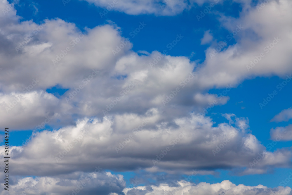 Heaven landscape, the blue cloudy sky Heaven landscape, the blue cloudy sky