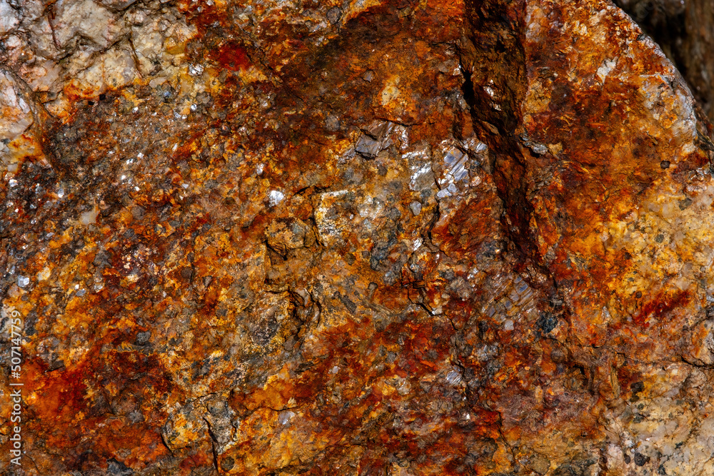 stone with iron ore and quartz stone with iron ore and quartz