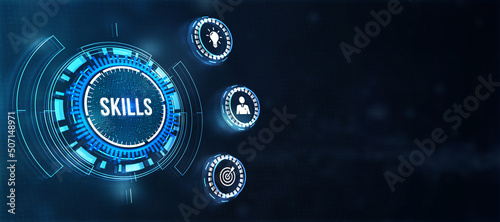 Tableau sur toile Internet, business, Technology and network concept