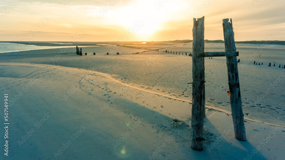 Übersicht über Ostende Ostfriesische Insel Wangerooge