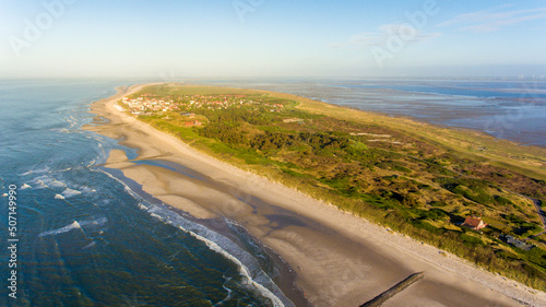 Übersicht über Ostfriesische Insel Wangerooge