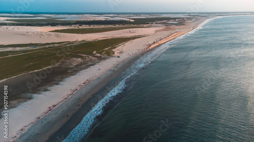 Jericoacoara Jijoca Lagoa Praia Paraíso Tropical Dunas Mar Ceará Nordeste Brasil Vila Pescadores Pitoresco Paisagem Cênica Vento Viagem Viajar Turismo Turístico