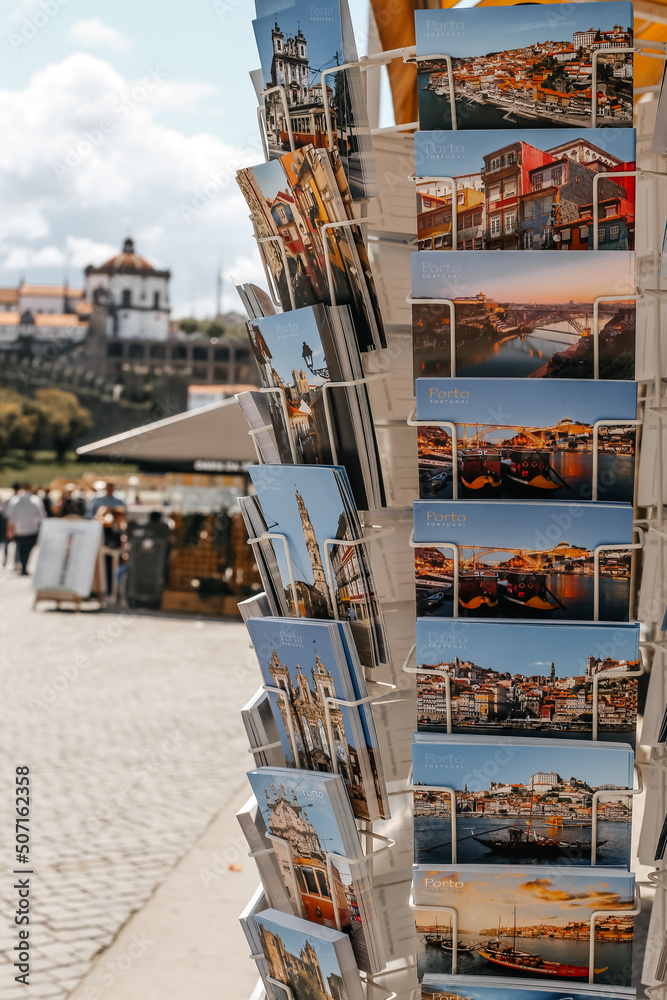 Postcards in the city of Porto