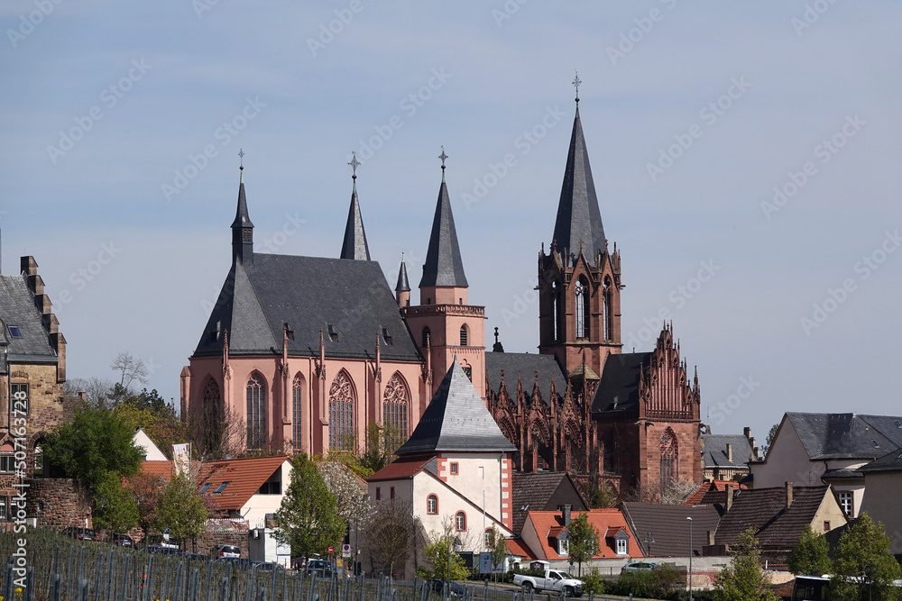 Fototapeta premium Katharinenkirche in Oppenheim