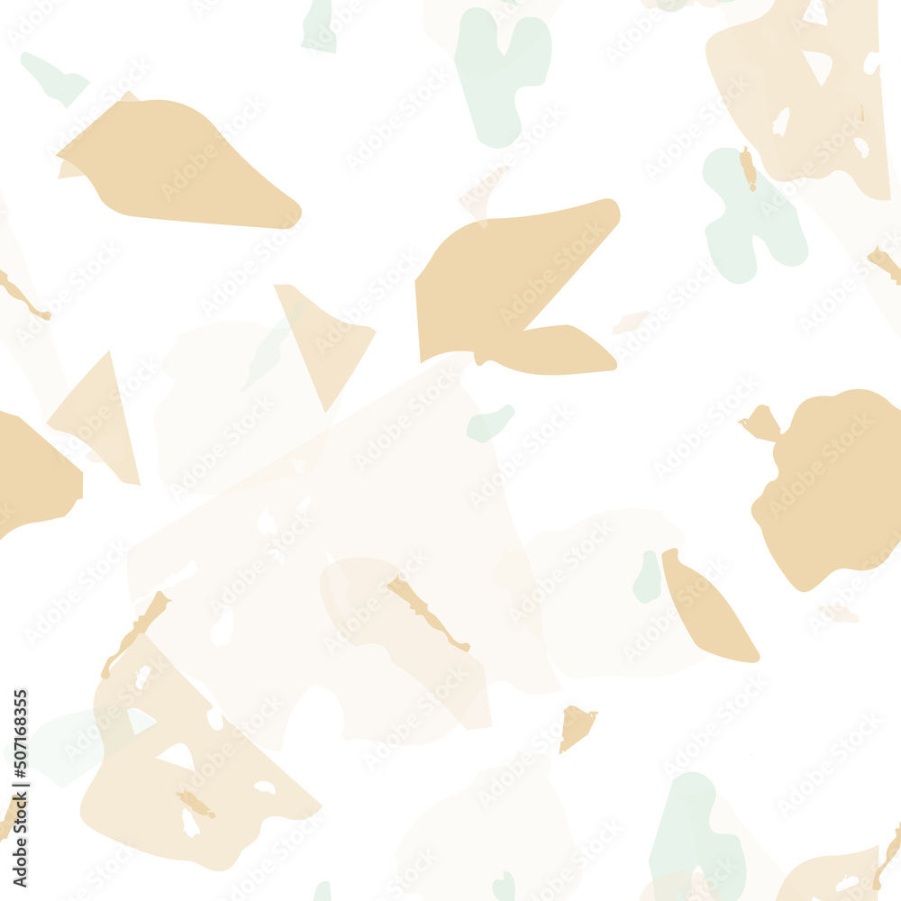 Terrazzo seamless pattern. Earthy minimalistic Terrazzo seamless pattern. Earthy minimalistic
