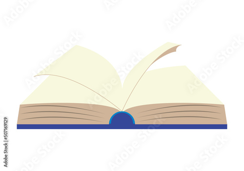 blue book open
