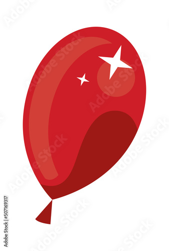 red balloon helium