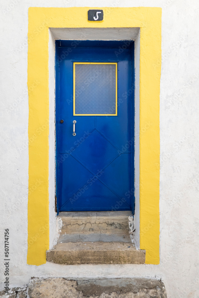 Typical door architecture from the Algarve region Typical door architecture from the Algarve region