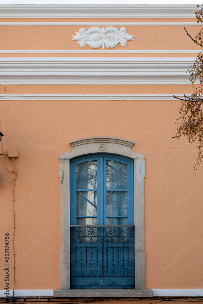 Typical window architecture from the Algarve region
