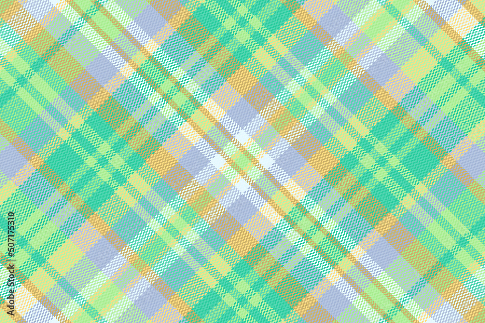 Tartan plaid pattern with texture and summer color. Vector illustration. Tartan plaid pattern with texture and summer color. Vector illustration.