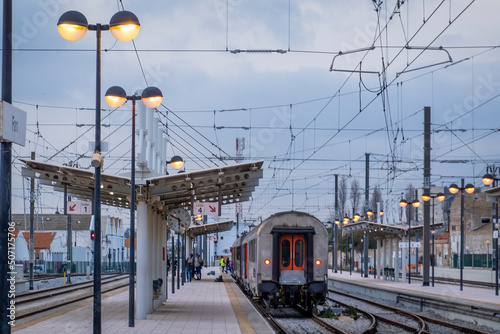 Train station in Faro city