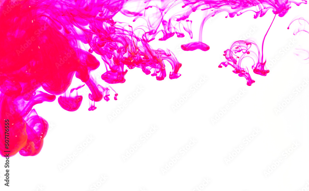 drop ink color in the water, colour background, smoke texture
