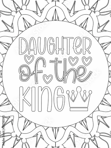Bible Verse Coloring Pages, Christian Lettering coloring page for children and adults. Bible Verse Coloring Pages, Christian religious typography coloring page for children and adults.