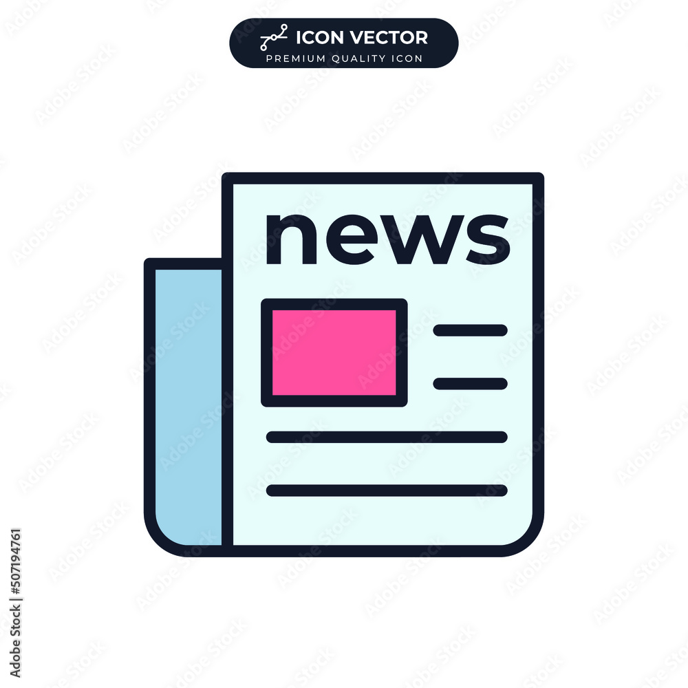 newspaper icon symbol template for graphic and web design collection logo vector illustration newspaper icon symbol template for graphic and web design collection logo vector illustration