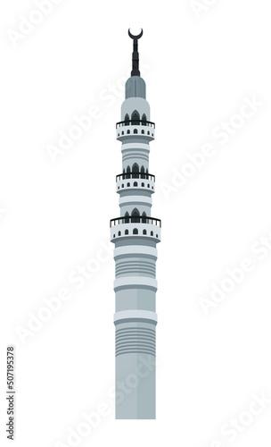 mecca mosque tower building