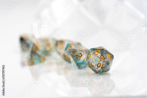 Dice used for Tabletop Role Playing Games