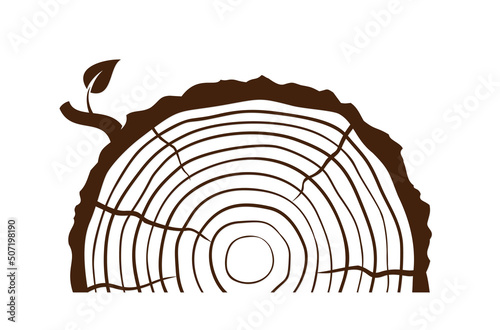 The stylized Log sleeper symbol.