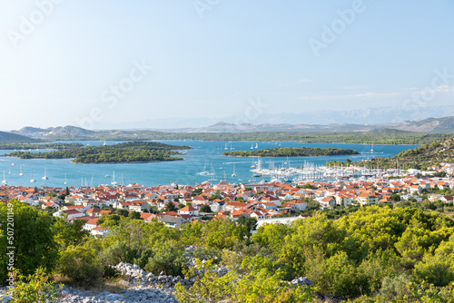 Adriatic landscape from Murter island, Croatia © Luka Balkovic