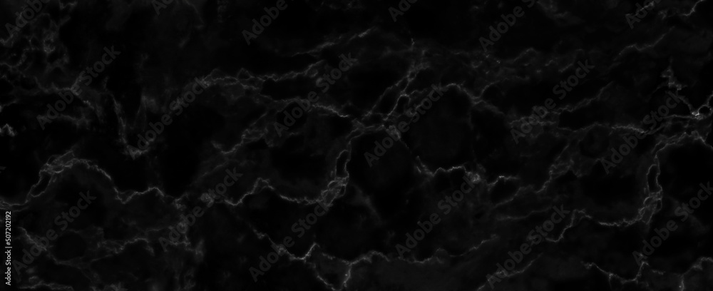 Black marble background texture natural stone pattern abstract for design art work.